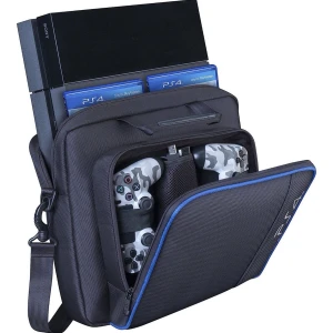 satkit Sac de transport pour PS4 et PS4 Slim - valise de voyage résistante et pratique