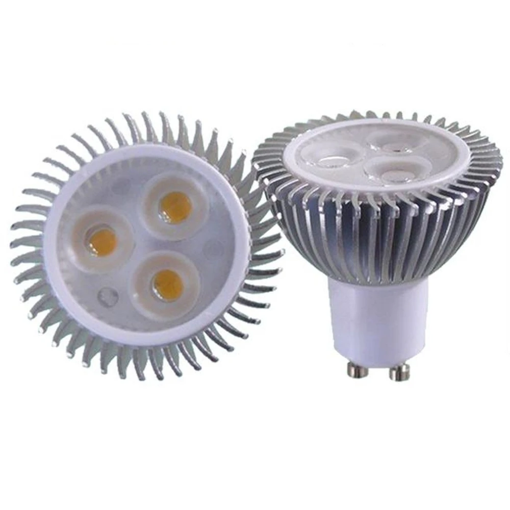 Ampoule LED GU10 3W 6500K lumière blanche brillante pour un éclairage efficace