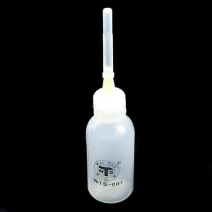 satkit Flacon distributeur de liquide de précision avec aiguille 50 ml pour nettoyage électronique
