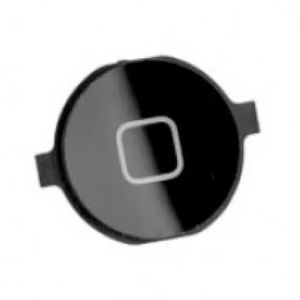 Bouton Home iPhone 4 noir - pièce de rechange d’origine