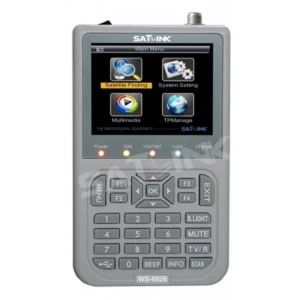 Mesureur satellite Satlink WS-6926 HD DVB-S et DVB-S2 professionnel pour TV satellite