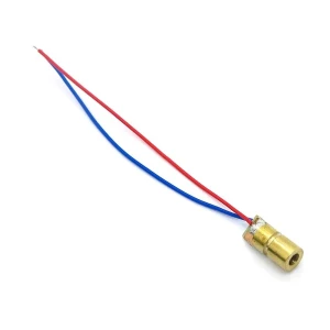 Altec Tête laser rouge 5mw 5v sans lentille ni boîtier pour projets électroniques