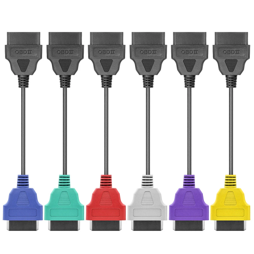 Câble adaptateur OBD Fiat MultiECUScan - lot complet pour diagnostic spécialisé