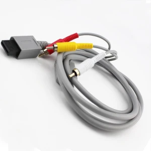 Câble AV Nintendo Wii de haute qualité pour vidéo et audio
