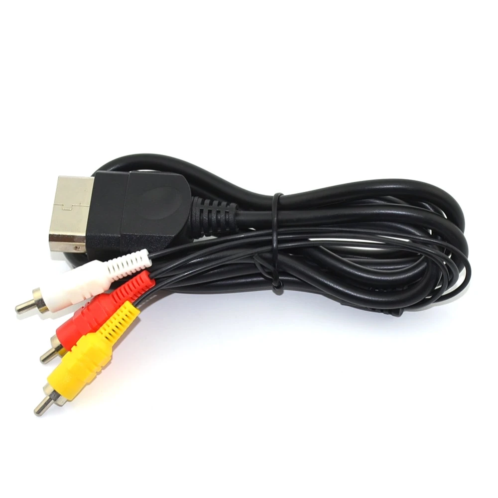 Câble AV Xbox : câble composite audio et vidéo RCA pour Xbox originale
