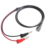 Câble coaxial RG58 BNC mâle vers bananes Amass 140 cm