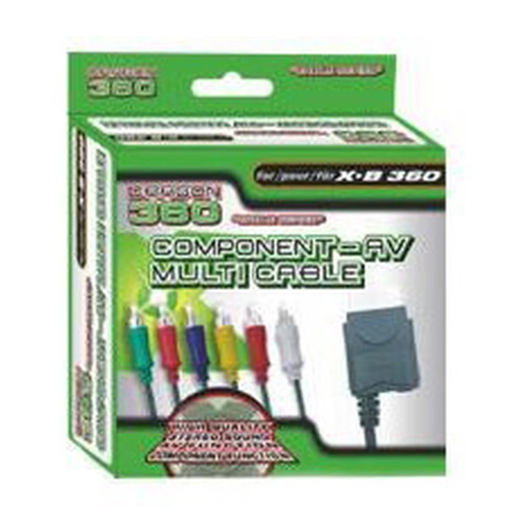 Câble Component AV Multi pour Xbox 360 - Qualité vidéo supérieure