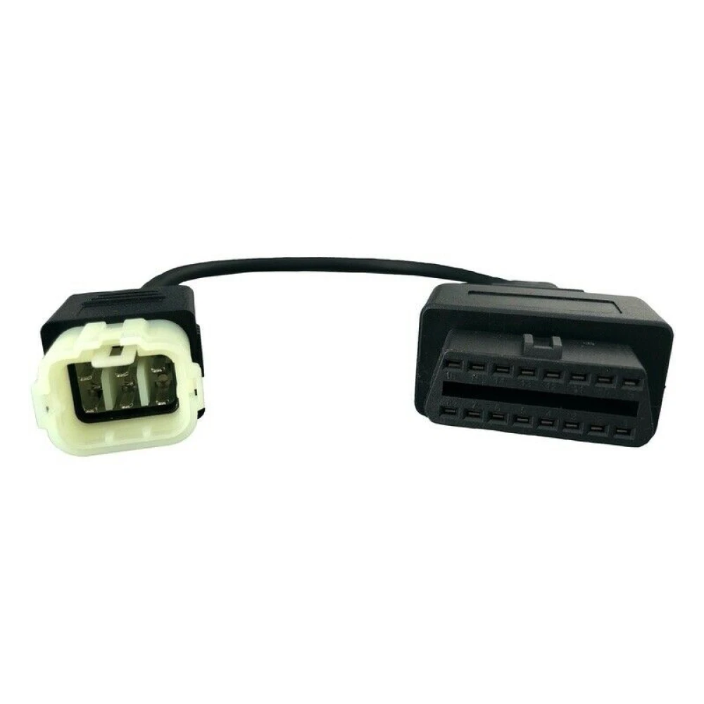 Câble diagnostic 6 broches vers 16 broches moto Kawasaki - Adaptateur KTM de qualité