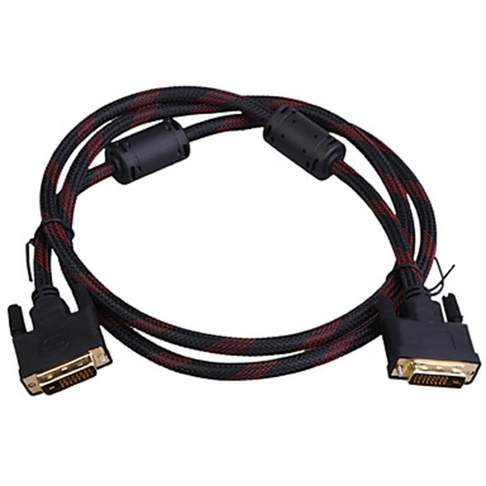 Câble DVI 1.5 mètres renforcé de haute qualité satkit