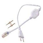 Câble alimentation pour ruban LED 220V AC avec protection IP65