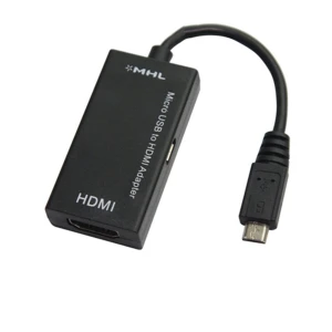 satkit Câble MHL microUSB vers HDMI pour connecter un mobile à la TV avec audio et vidéo HD