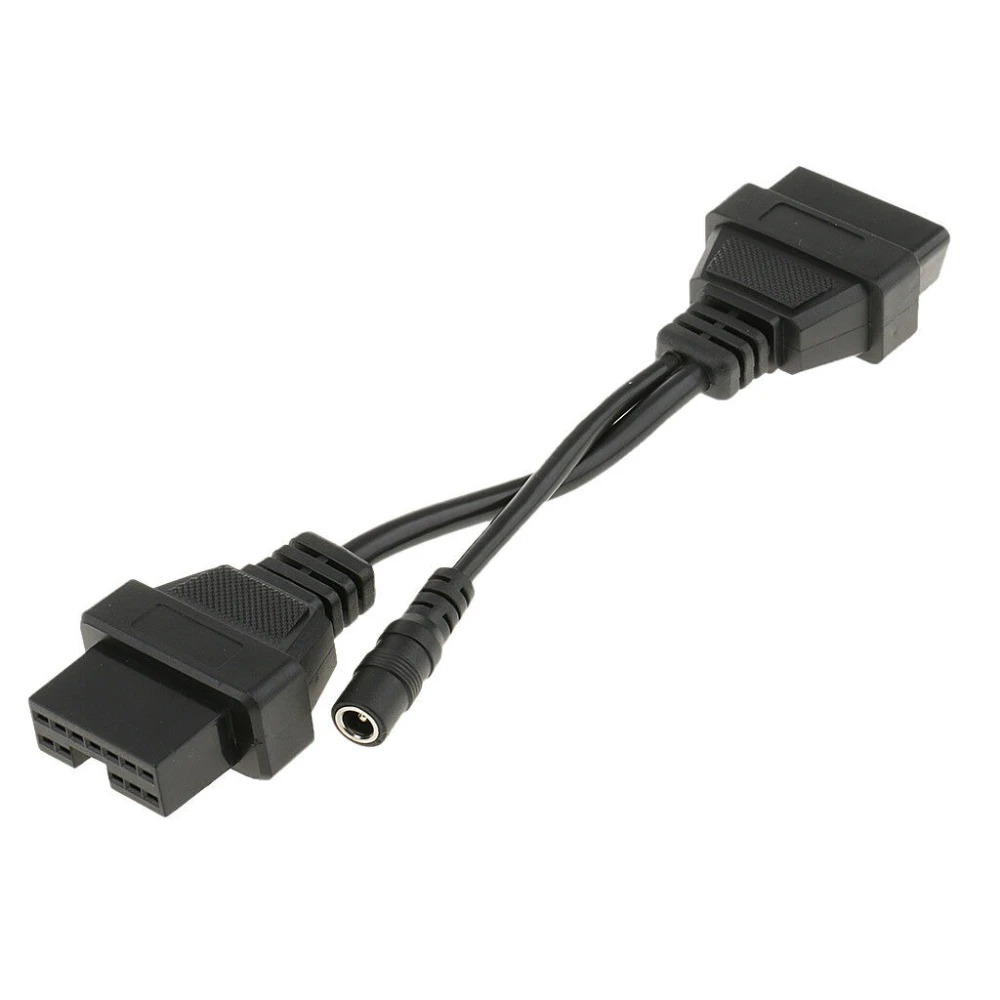 Câble OBD1 vers OBD2 pour Mitsubishi et Hyundai - Adaptateur diagnostic 12Pin 16Pin