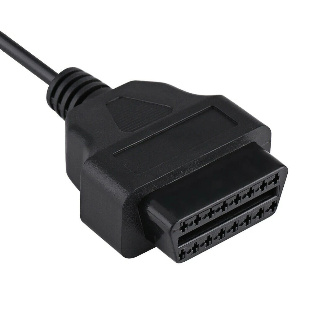 Empaque del cable adaptador OBD2 7 pin a 16 pin para Ford Satkit
