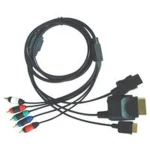 Câble composantes 4 en 1 pour PS2, PS3, Wii et Xbox 360
