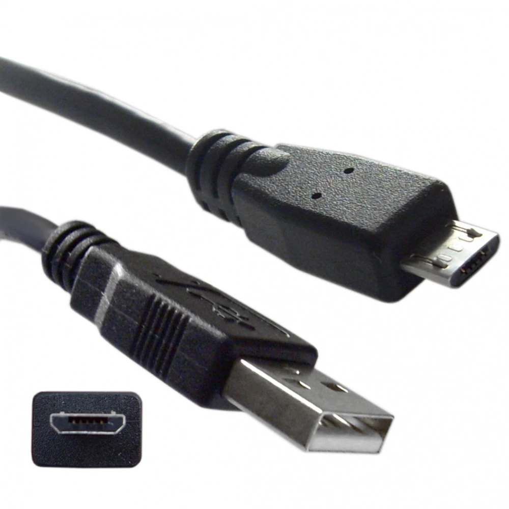 Câble USB 2.0 vers Micro USB 1m M/M - satkit pour mobiles et tablettes