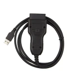 Vista del Cable VAG CAN COMMANDER 5.5 conectado a vehículo Audi