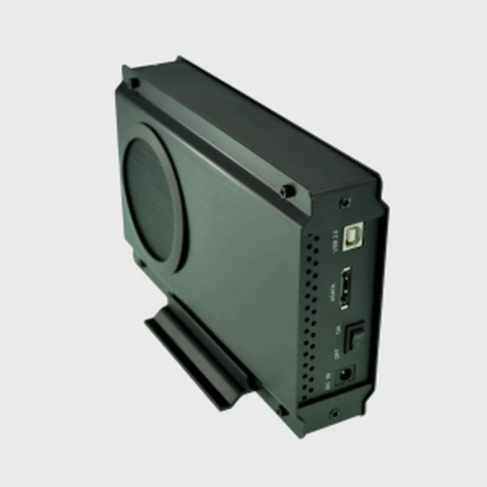 Boîtier externe USB 2.0 pour disque dur 3.5 avec ventilateur et accessoires inclus
