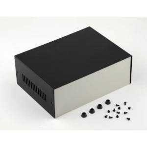 satkit Boîtier métallique pour projets 210x155x80mm avec fentes de ventilation