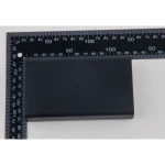 Boîtier plastique pour projets 124x70x28mm avec fermeture étanche et résistante