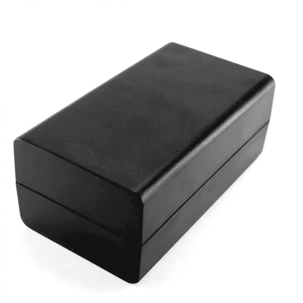 Caja plastico para proyectos 124x70x52mm satkit con cierre a presión