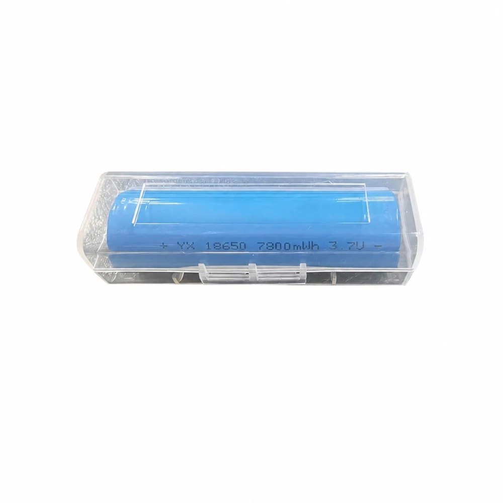 Boîte Porte-Piles 1× 18650 Plastique Transparent Anti-Poussière Protection Individuelle