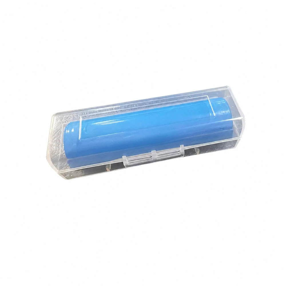 Boîte Porte-Piles 1× 18650 Plastique Transparent Anti-Poussière Protection Individuelle