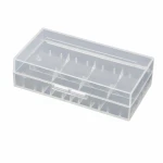 Boîte Support Porte-Piles 2× 20700 21700 Plastique Transparent Rangement