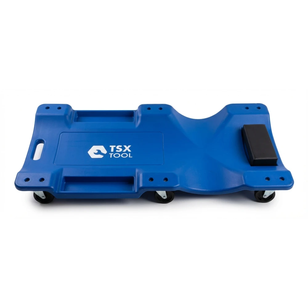 Chariot de mécanicien à roulettes en plastique résistant TSX TOOL
