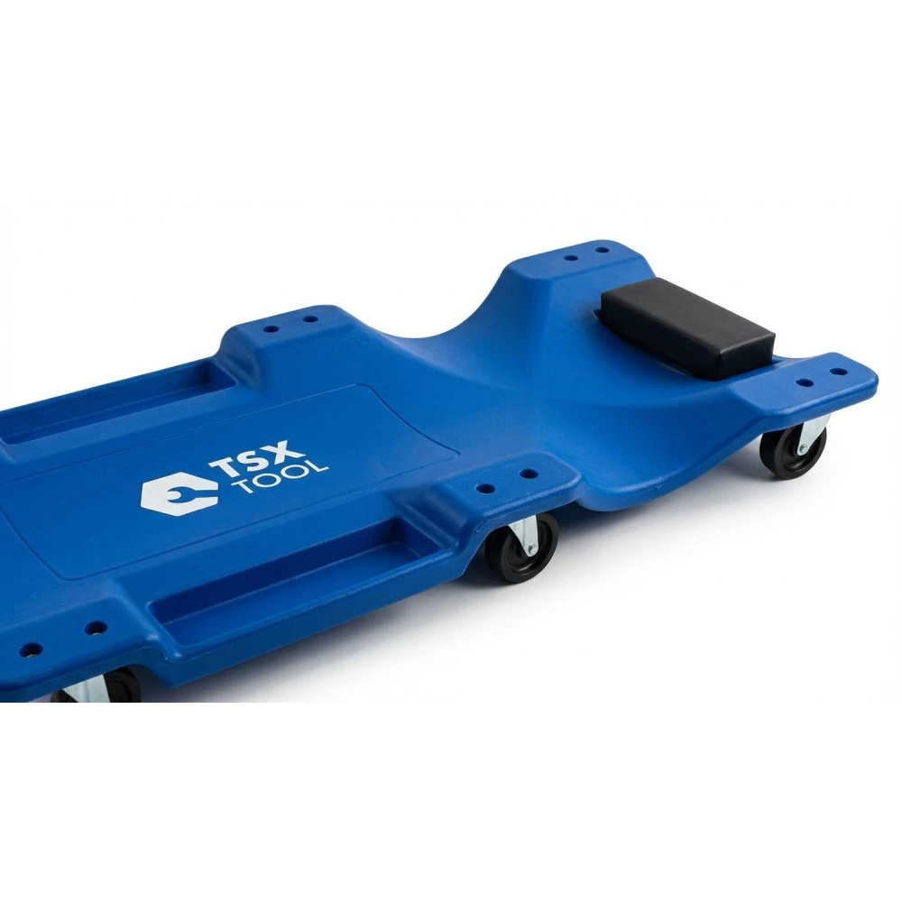 Chariot de mécanicien à roulettes en plastique résistant TSX TOOL