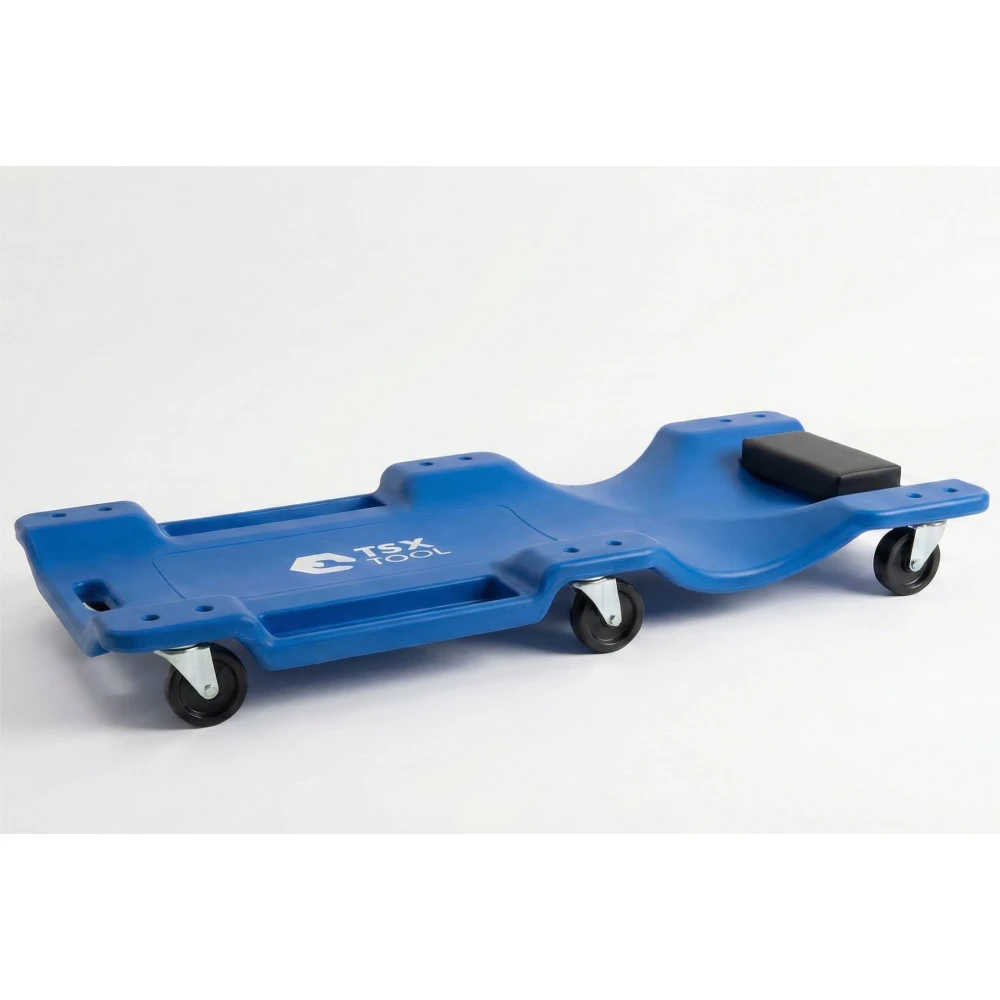 Chariot de mécanicien à roulettes en plastique résistant TSX TOOL