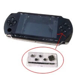 satkit Coque complète PSP 2000 Slim noire avec boutons pour réparation