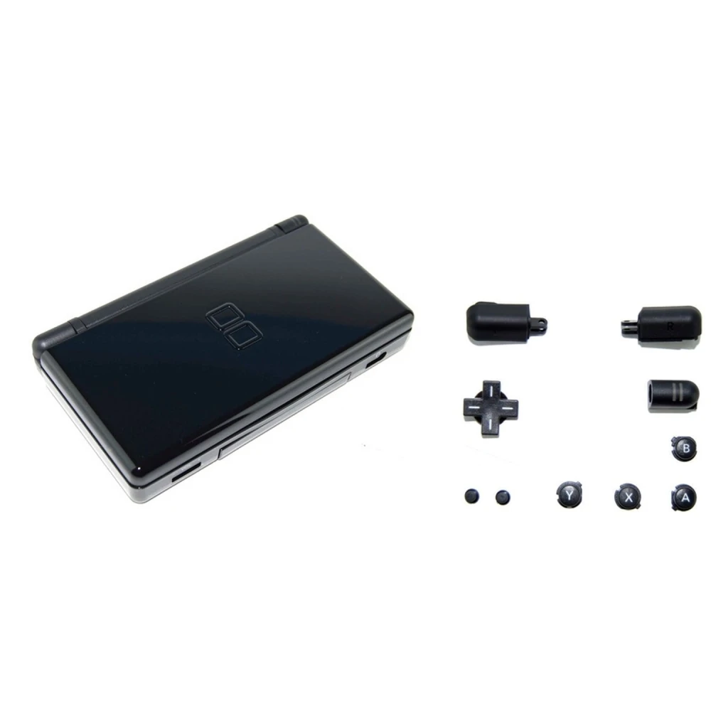 Coque de remplacement pour Nintendo DSi noire - pièce complète