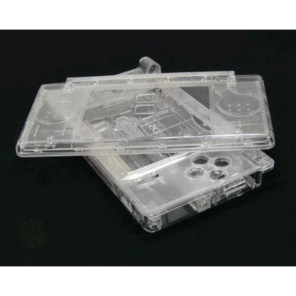 Coque de remplacement Nintendo DS Lite transparente - Kit complet de réparation