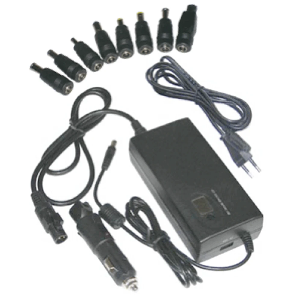 Chargeur universel portable 90w pour maison et voiture compatible PC portables