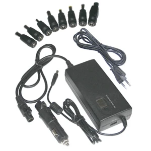 Chargeur universel portable 90w pour maison et voiture compatible PC portables