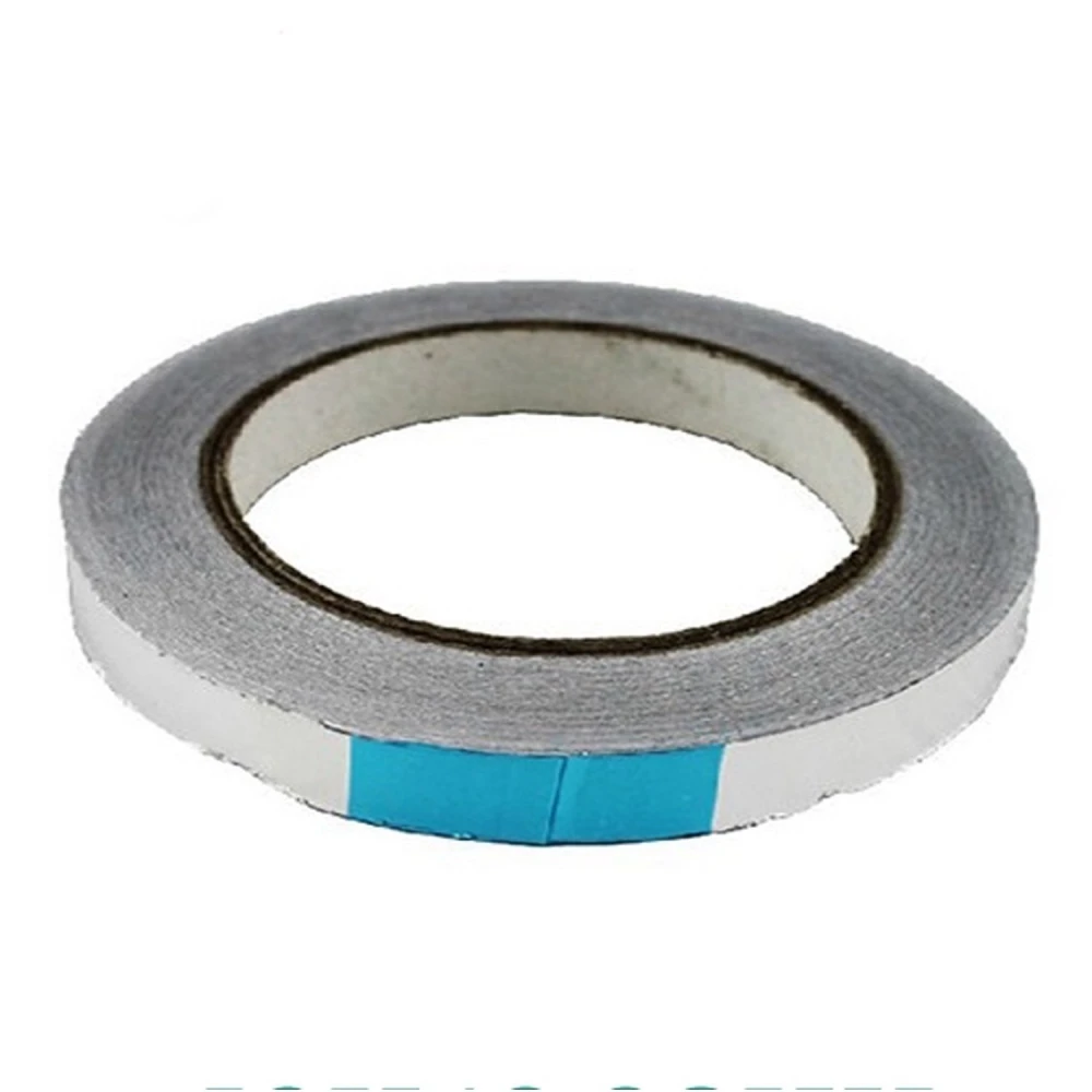 Ruban adhésif aluminium 10mm (50 mètres) - Rouleau professionnel Mlink