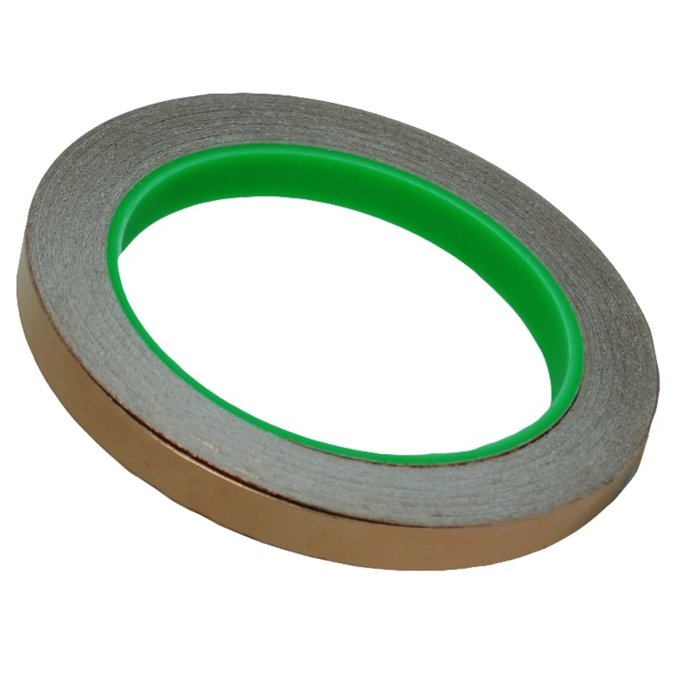Ruban de cuivre adhésif 10mm x 20 mètres pour soudure et électronique