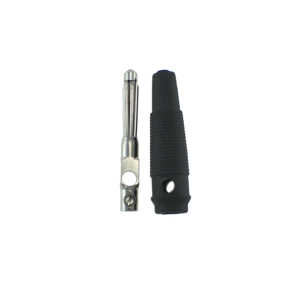 Connecteur banane 4mm noir BP4526 de Satkit pour câbles de mesure
