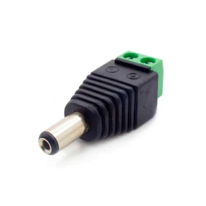 Connecteur borne mâle pour ruban LED 12V DC de haute qualité et facile à connecter