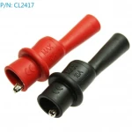 Pinces crocodile pour multimètre CL2417 Amass - Pinces pour cordons de test