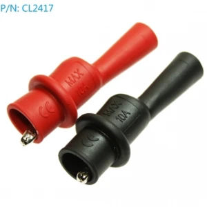 Pinces crocodile pour multimètre CL2417 Amass - Pinces pour cordons de test