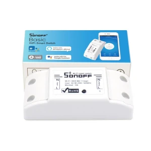 Interrupteur WiFi Sonoff Basic pour domotique compatible Alexa et Google Home