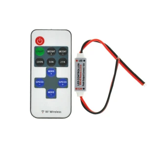 Aoyue Contrôleur LED variateur 12V avec télécommande pour rubans LED monochromes