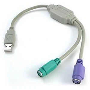 Convertisseur USB vers PS/2 pour clavier et souris - satkit