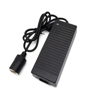 Pmtc Convertisseur 220V vers 12V 10A pour voiture avec prise allume-cigare TSX TOOL