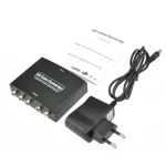 Convertisseur HDMI vers composantes YPbPr avec audio stéréo satkit