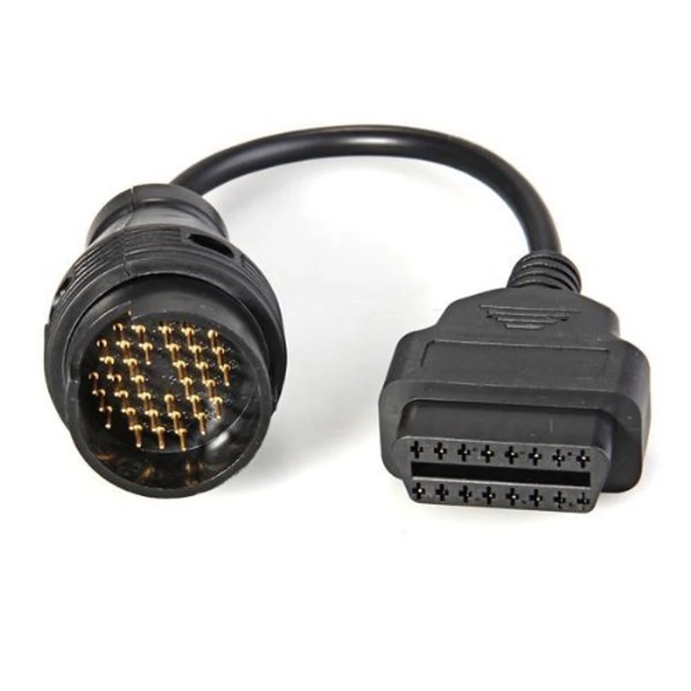 Adaptateur Mercedes Benz 38 pin vers OBD2 16 pin pour diagnostic auto