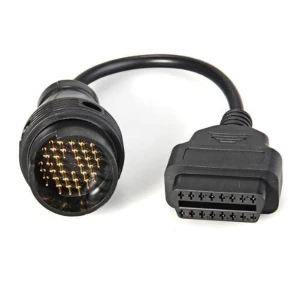 Adaptateur Mercedes Benz 38 pin vers OBD2 16 pin pour diagnostic auto