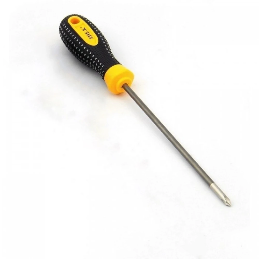 Herramienta destornillador Philips 5mmx150mm con cabezal magnetico SHEK vista lateral
