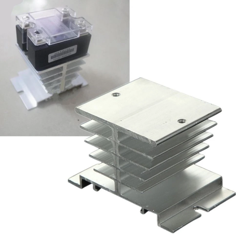 Dissipateur thermique en aluminium pour relais SSR 10~40A